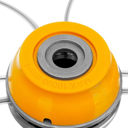 Триммерная головка Denzel 96358 универсальная алюминиевый корпус, леска до 4 мм - изображение 3