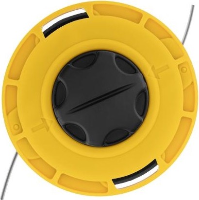 Триммерная головка Denzel 96392 полуавтомат. гайка м10х1,25l; гайка м10х1l; гайка - изображение 2