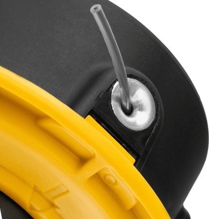 Триммерная головка Denzel 96392 полуавтомат. гайка м10х1,25l; гайка м10х1l; гайка - изображение 4