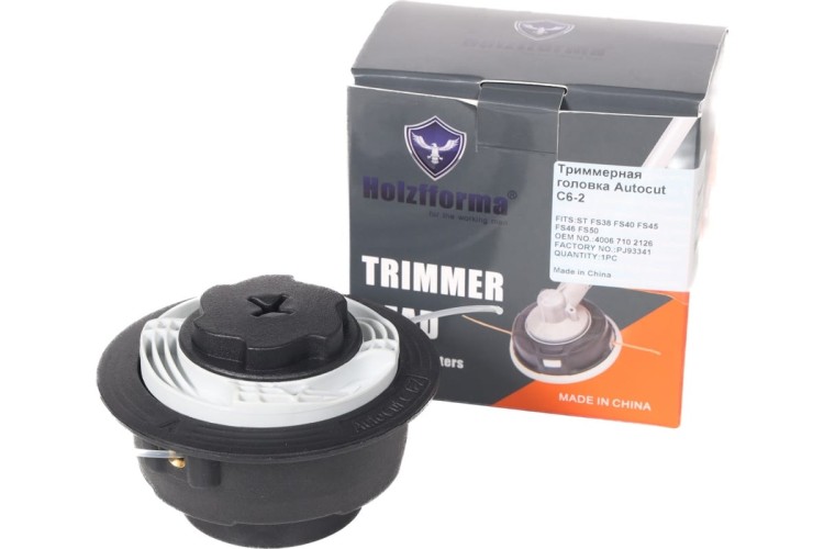 Триммерная головка HOLZFFORMA AutoCut C6-2 PJ93341 - изображение 3