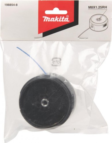 Триммерная головка MAKITA 198854-8 полуавтоматическая, m8x1,25rh, диаметр лески 1,65 - изображение 3