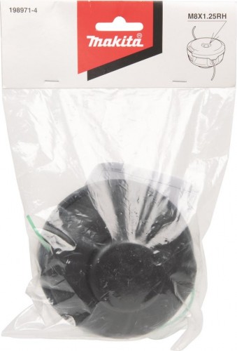 Триммерная головка MAKITA 198971-4 полуавтоматическая, m8x1,25rh, диаметр лески 2 мм - изображение 3