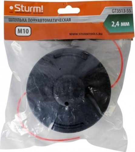 Триммерная головка Sturm GT3513-55 аналог stihl fs55, круг, 2,4мм - изображение 2
