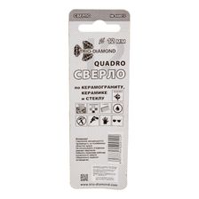 Сверло по керамике и стеклу Trio Diamond квадро 12 мм - изображение 4