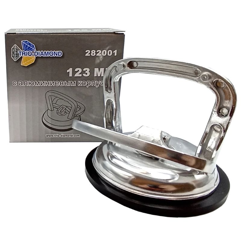 Присоска зажимная одинарная для плитки и стекла Trio-Diamond 123 мм - изображение 3