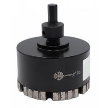 Коронка алмазная Trio Diamond Grand Ultra 7T 70х40 мм (керамогранит, гранит) - изображение 2