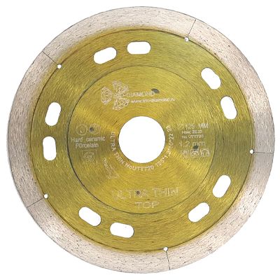 Диск алмазный Trio Diamond Сплошной Ультратонкий ltra Thin Top 125х10х22.23 мм