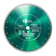 Алмазный диск Trio Diamond Turbo PRO 350x10x25,4 мм железобетон - изображение 2