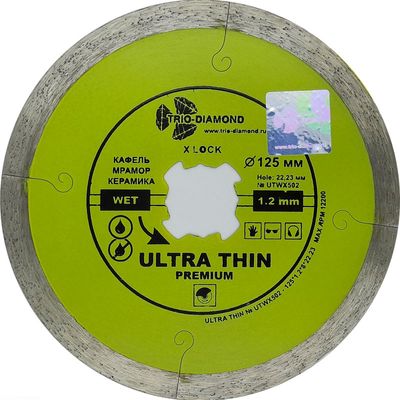 Диск алмазный Trio Diamond Сплошной WET New Formula 115 мм - изображение 9