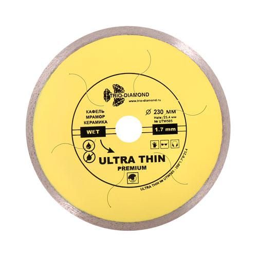 Диск алмазный Trio Diamond Сплошной Ультратонкий WET Ultra Thin hot press 250 мм