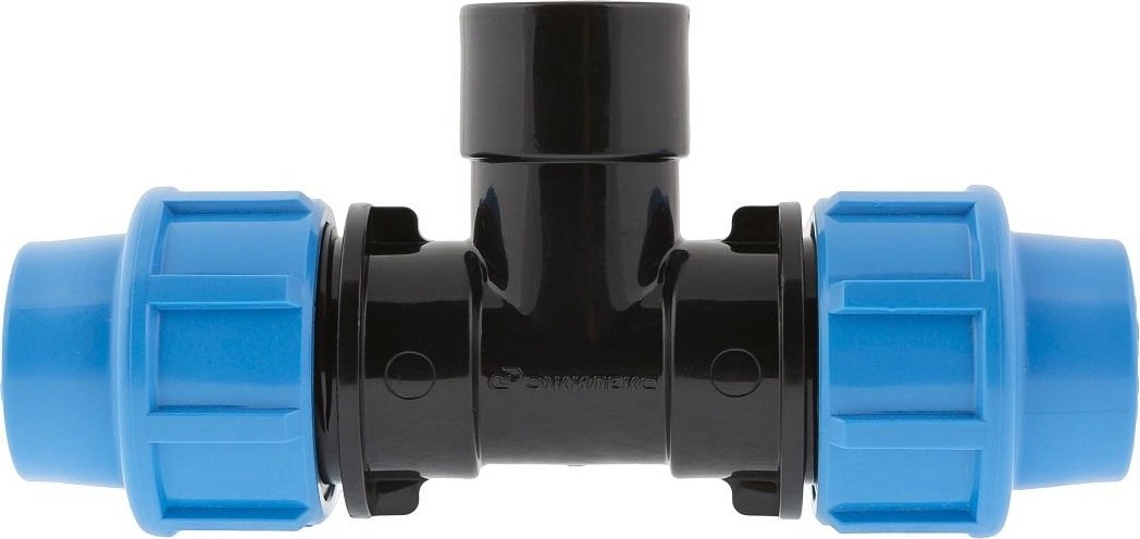 Тройник ДЖИЛЕКС 20 х 1/2" х 20 с внутренней трубной резьбой 9420 9420