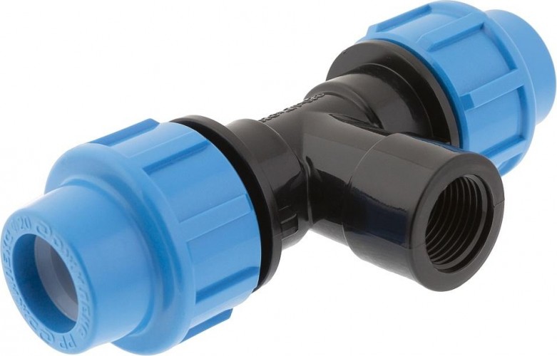 Тройник ДЖИЛЕКС 20 х 1/2" х 20 с внутренней трубной резьбой 9420 9420 - изображение 2