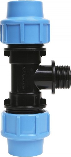 Тройник ДЖИЛЕКС 25 х 3/4" х 25 с наружной трубной резьбой 9435 9435 - изображение 2