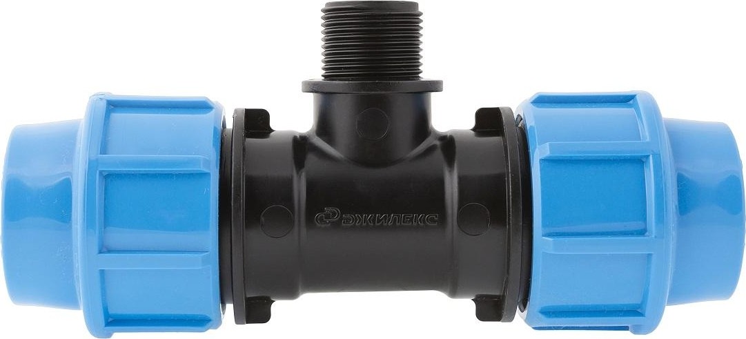 Тройник ДЖИЛЕКС 32 х 3/4" х 32 с наружной трубной резьбой 9439 9439 - изображение 2