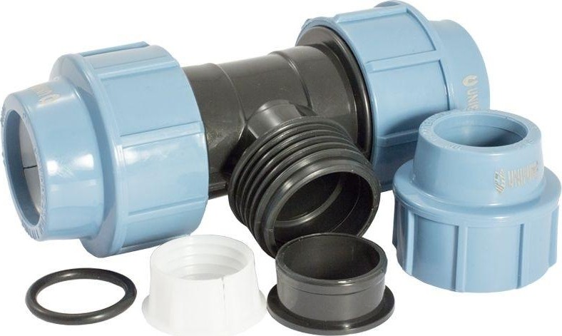 Тройник редукционный UNIPUMP TM 265005 ф 32х20х32 64549 - изображение 2