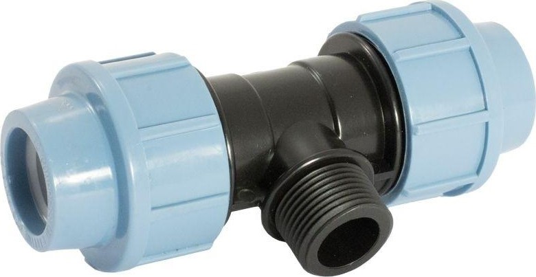 Тройник с нар. резьбой UNIPUMP TM 265011 ф25 х3/4" 75982