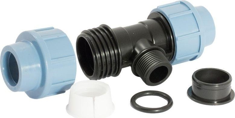 Тройник с нар. резьбой UNIPUMP TM 265011 ф32 х1" 53760 - изображение 2