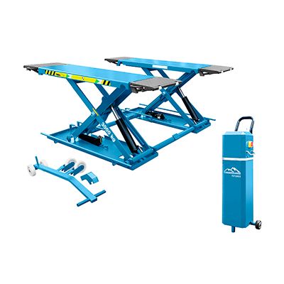 Подъемник четырёхстоечный Trommelberg TST455CWAL 5,5 т (с комплектом для "развал-схождения") - изображение 7