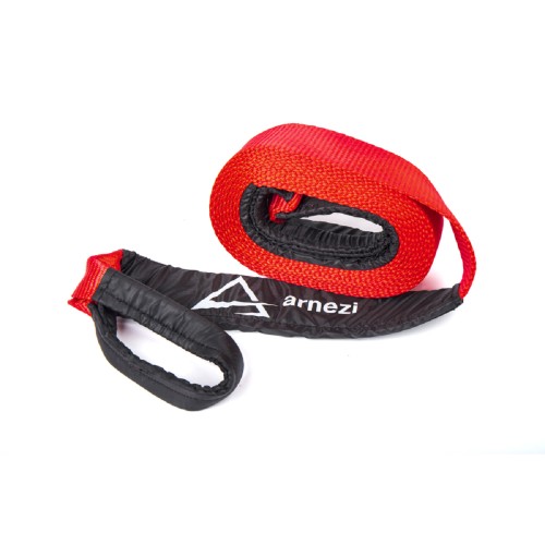 Трос буксировочный ARNEZI A0904020 динамический 5 м, 5т стропа шириной 55 мм, в сумке