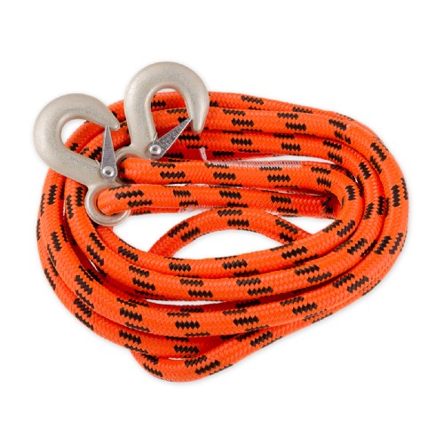 Трос буксировочный ARNEZI A0904009 (шнур плетеный) 4,5 м, 7 т. 2 крюка, сумка