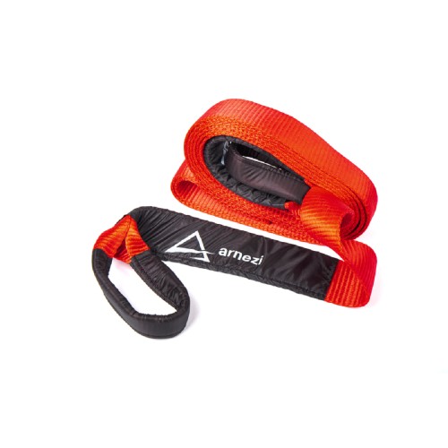 Трос буксировочный ARNEZI A0904022 динамический 6 м, 10т стропа шириной 70 мм, в сумк