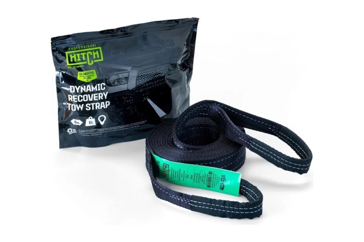 Трос буксировочный HITCH PROF лента 5 т, 6 м динамический, масса авто 1,7 т, петля-петля SZ071509