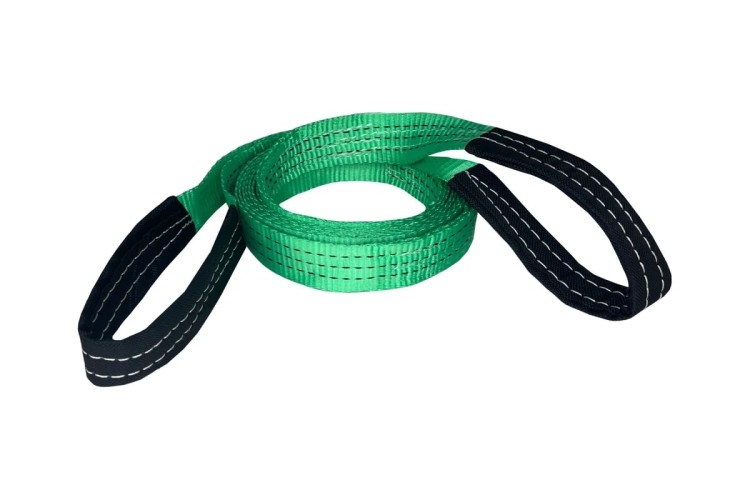 Трос буксировочный HITCH REGULAR 3 т, 4,0 м масса авто 1,2 т, лента 35 мм, петля-петля SZ073740