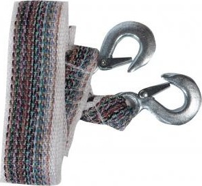 Трос буксировочный STVOL STB0702 7 т, 2 крюка, 4 метра - изображение 2
