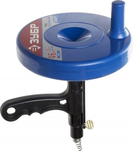 Трос сантехнический ЗУБР ЭКСПЕРТ в пластиковом корпусе, диаметр 6 мм, длина 4,6 м 51907-05