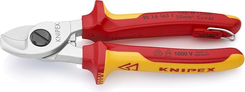 Тросорез KNIPEX 9516165T 165 мм, диэлектрический KN-9516165T
