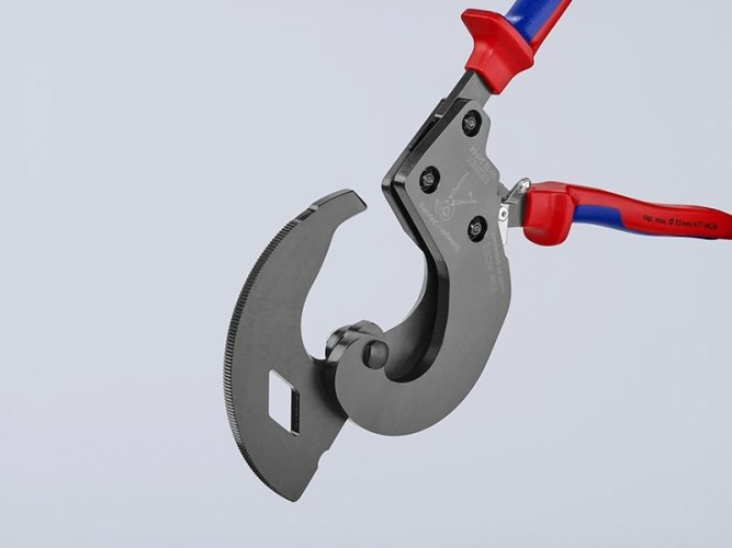 Тросорез KNIPEX 9532340SR для сталеалюминиевого провода ACSR c храповым меха KN-9532340SR - изображение 2