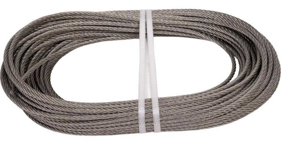 Тросс REXANT 09-5503 нержавеющий d=3мм (моток 20м)