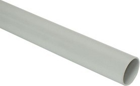 Труба гладкая IEK ПВХ жесткая d32мм сер. (дл.3м)  CTR10-032-K41-030I