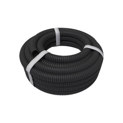 Труба гофрированная REXANT 28-0025-3 из ПВХ с зондом, ø25мм, черная (бухта 50 м/уп) - изображение 2