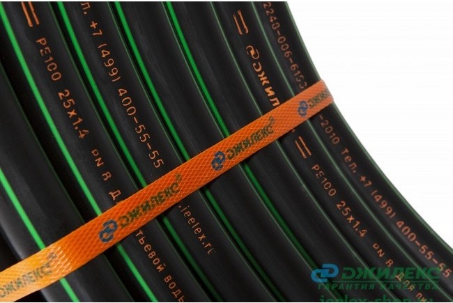 Труба ПНД ДЖИЛЕКС 25 х 1,4 мм PN 8,0 9621 - изображение 4