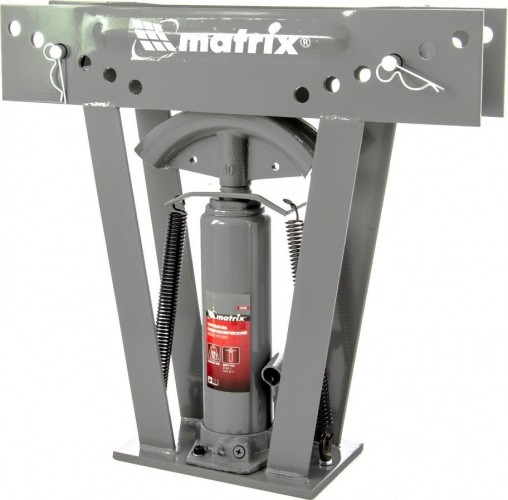Трубогиб гидравлический MATRIX 1/2"–2", 12 т, в комплекте с башмаками 181335