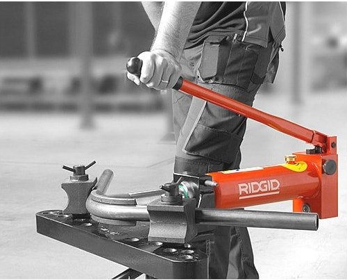 Трубогиб гидравлический ручной RIDGID HB383 с откидывающейся верхней пластиной 36523 - изображение 2