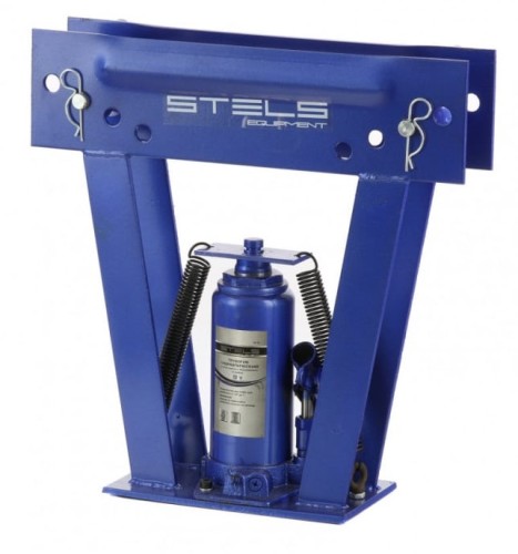 Трубогиб гидравлический STELS 1/2"–1" 8 т, в комплекте с башмаками кейс 18115