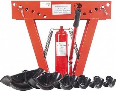 Трубогиб гидравлический TOR TL0300-1 тяговое 16 т, до 75 мм (11815) 11815