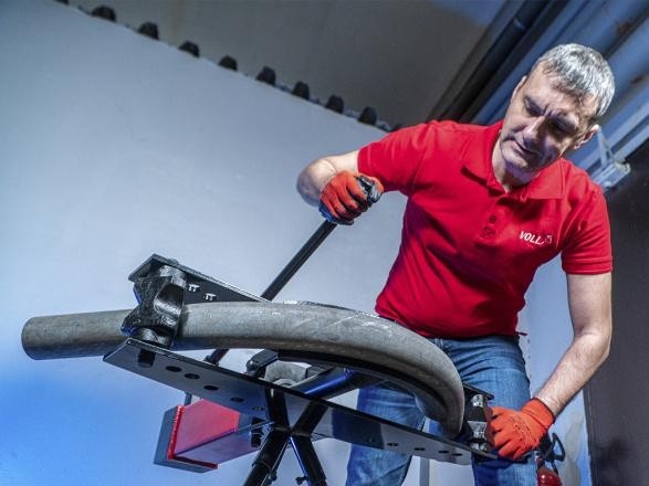 Трубогиб гидравлический VOLL 3.11000 ручной V-Bend 1 - изображение 4