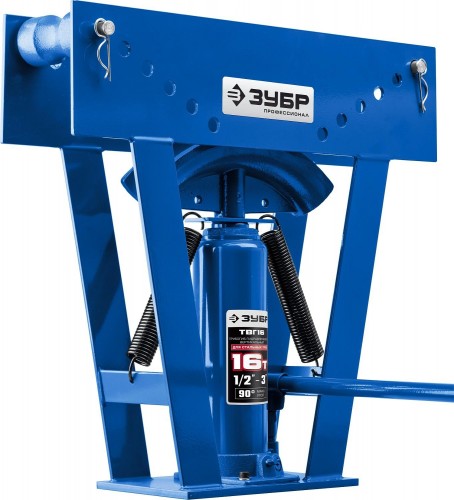 Трубогиб гидравлический ЗУБР ТВГ-16 1/2-3" вертикальный ручной, 16т 43078-16_z01 - изображение 2