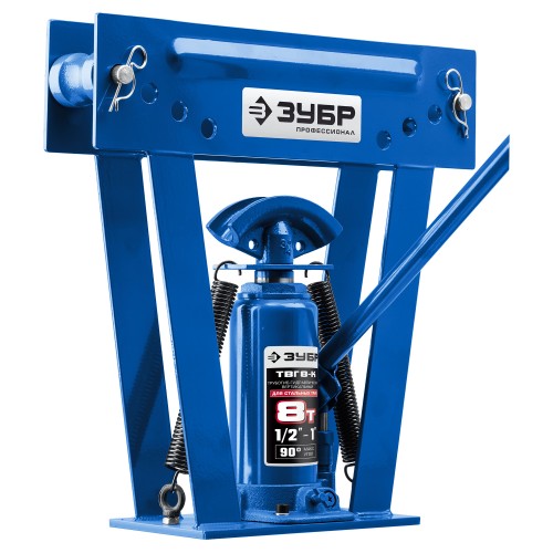 Трубогиб гидравлический ЗУБР ТВГ-8 1/2-1" вертикальный ручной, 8т 43078-08_z01 - изображение 4