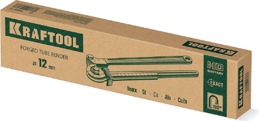 Трубогиб рычажный KRAFTOOL 23508-12 кованый из нержавеющей стали - изображение 2