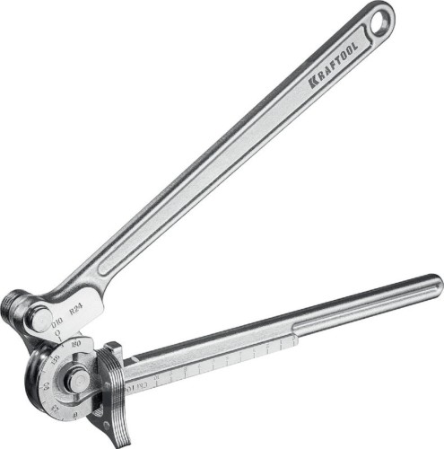 Трубогиб рычажный KRAFTOOL 23508-10 кованый из нержавеющей стали