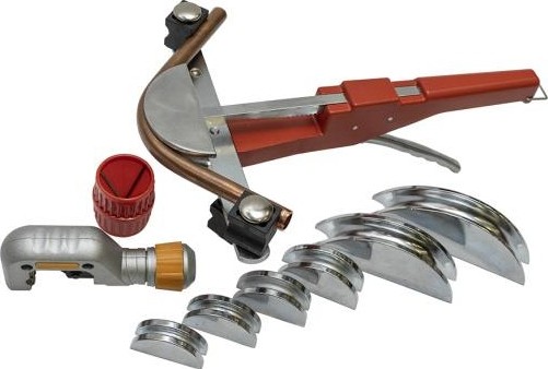 Трубогиб рычажный VOLL 3.11022 арбалетный V-Bend M для медных труб, набор - изображение 4