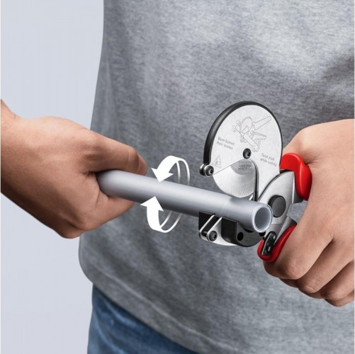 Труборез KNIPEX KN-902525 для композитных пластиковых труб (d 26 мм) - изображение 4