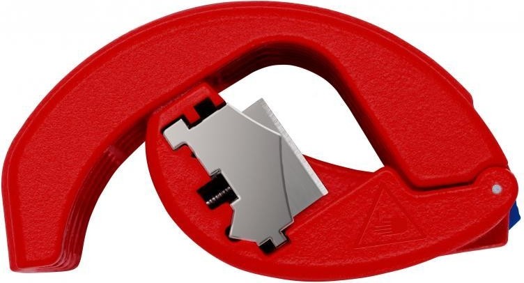 Труборез ручной KNIPEX 20 - 50 мм для пластиковых труб и уплотнительных втулок KN-902210BK - изображение 2