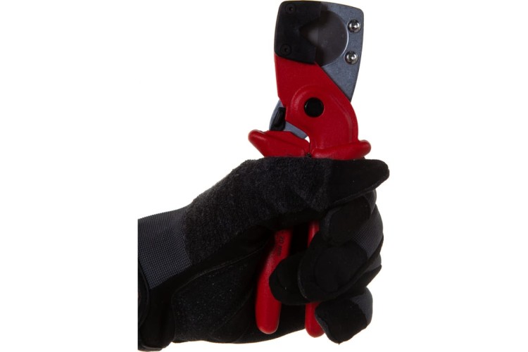 Труборез ручной KNIPEX KN-9010185SB для многослойных и пневматических шлангов, ø 4-20 - изображение 4