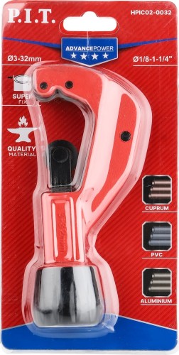 Труборез ручной P.I.T. HPIC02-0032 ADVANCE регулируемый 3-32 мм - изображение 2