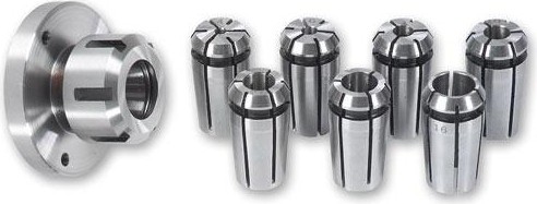 Цанговый патрон с цангами JET JE50000921 для BD-7, 4/6/8/10/12/14/16 мм 50000921